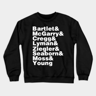 west wing for america Crewneck Sweatshirt